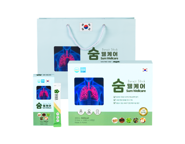 Tinh Chất Siro Bổ Phổi Sum Wellcare - 30 gói x 10ml