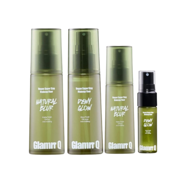 Xịt khóa nền GLAMRR Q Vegan Super Stay Makeup Fixer