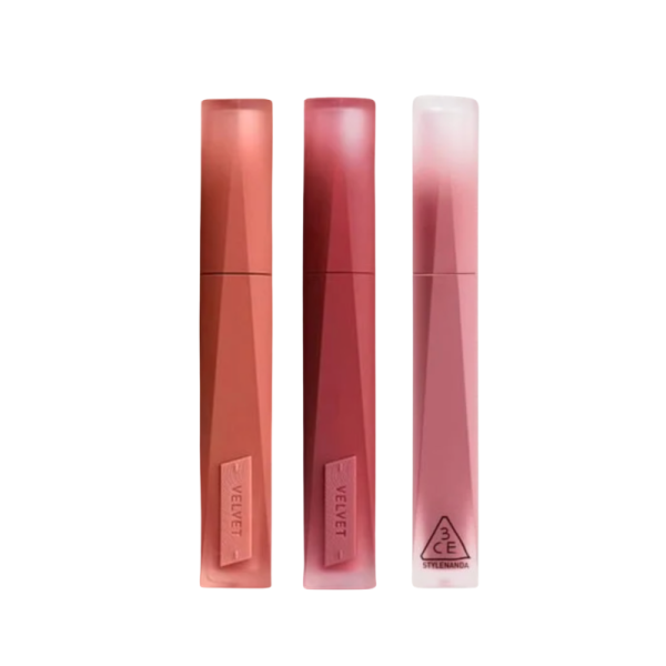 Son kem 3CE Stylenanda Velvet Lip Tint Plush