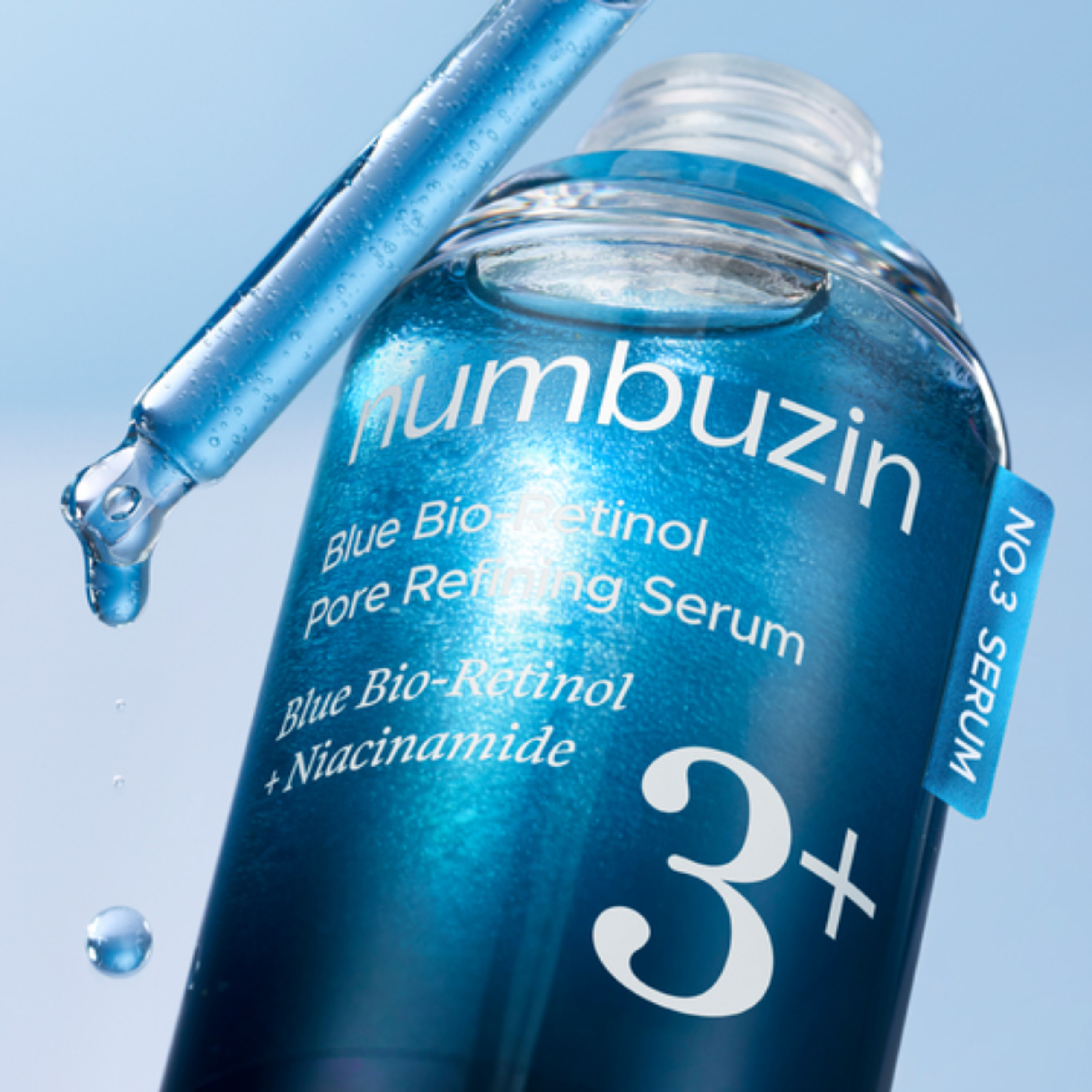 Tinh chất Numbuzin No.3 Blue Bio-retinol Pore Refining Serum 30ml - Ảnh 3