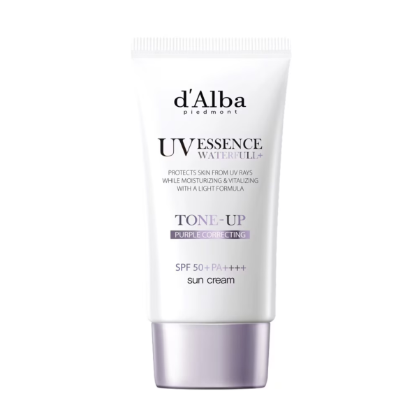 Kem chống nắng d'Alba Waterfull Tone Up Purple Correcting Sun Cream SPF50+ PA++++ 50ml