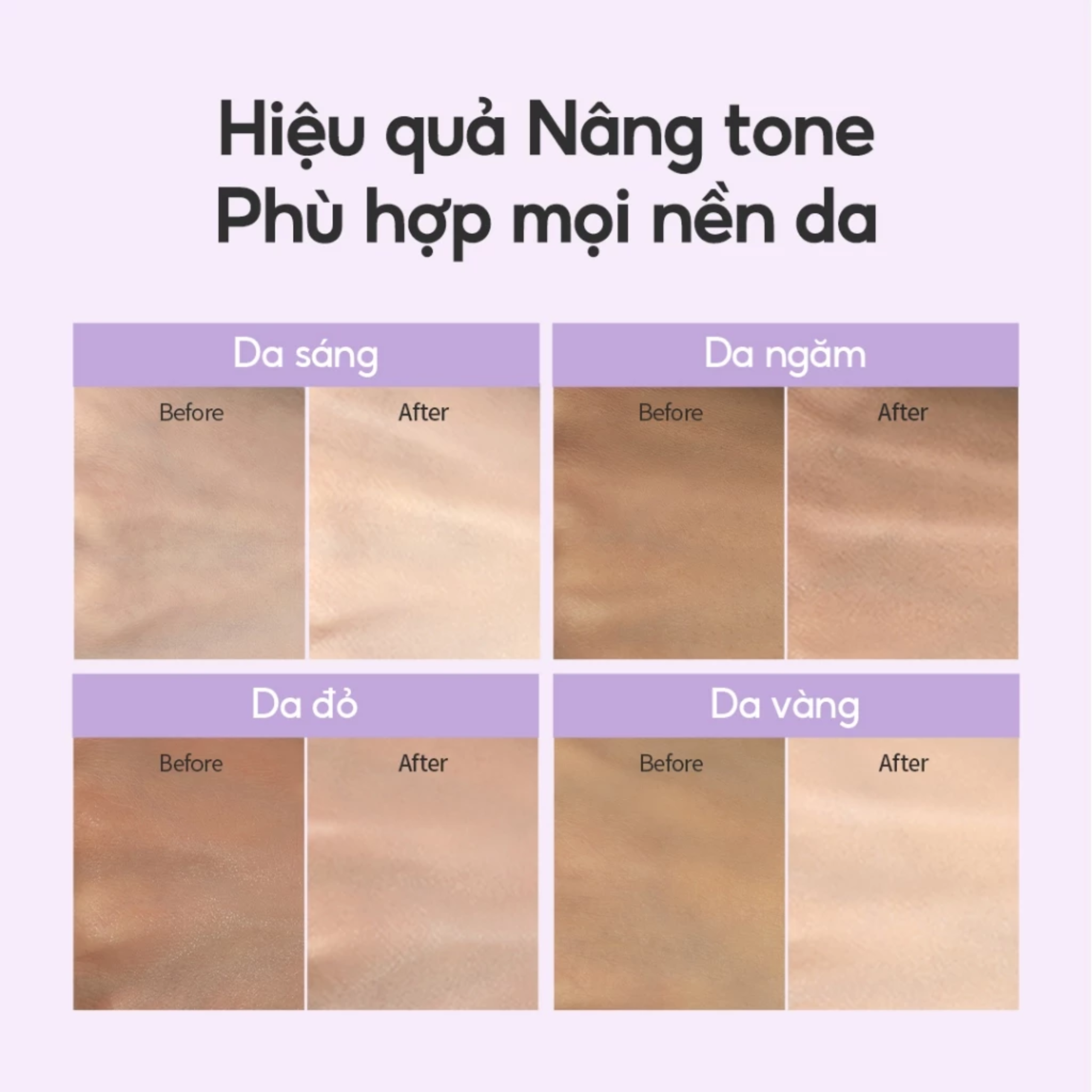 Kem chống nắng d'Alba Waterfull Tone Up Purple Correcting Sun Cream SPF50+ PA++++ 50ml - Ảnh 5