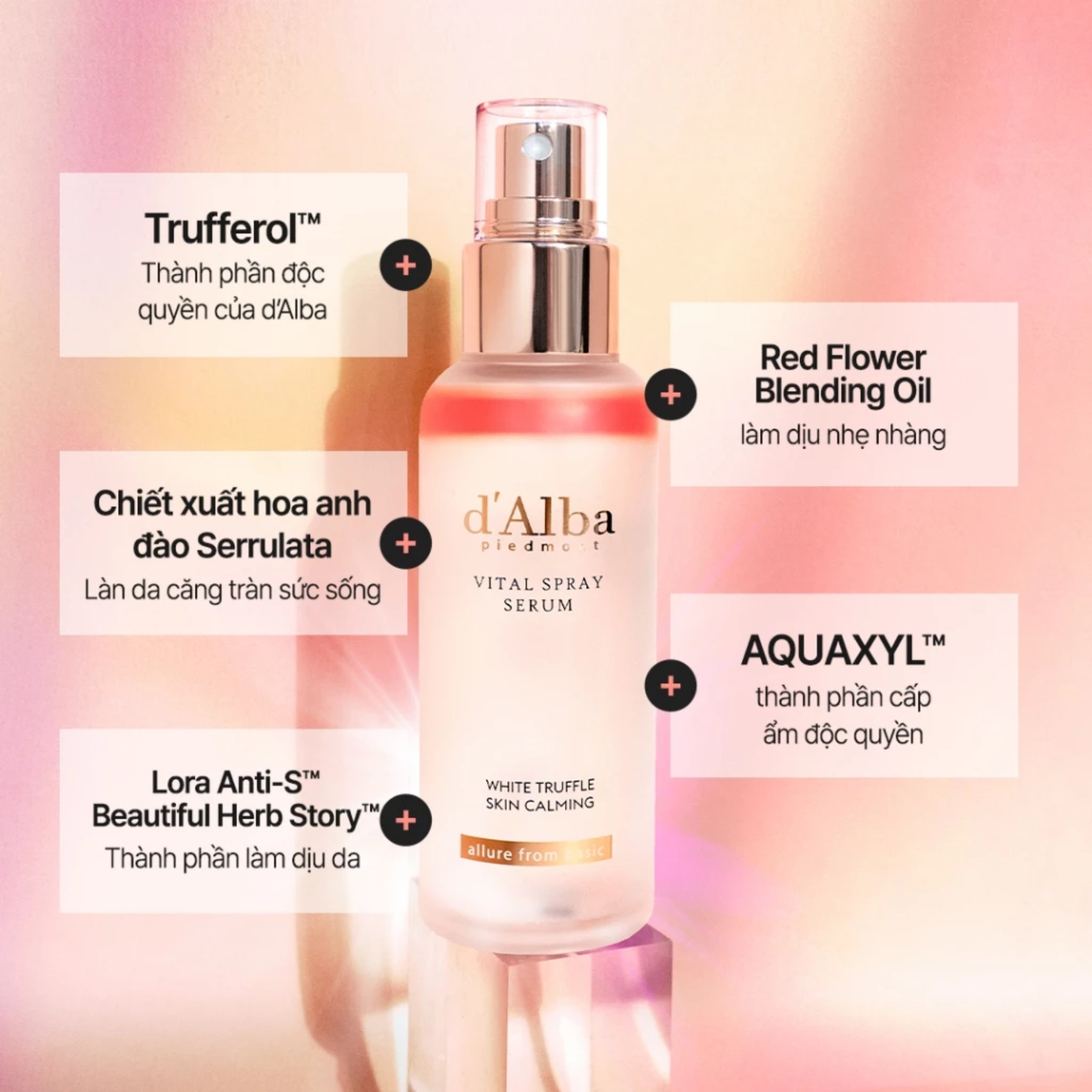 Serum dạng xịt D'Alba Vital Spray Serum 100ml - Ảnh 5