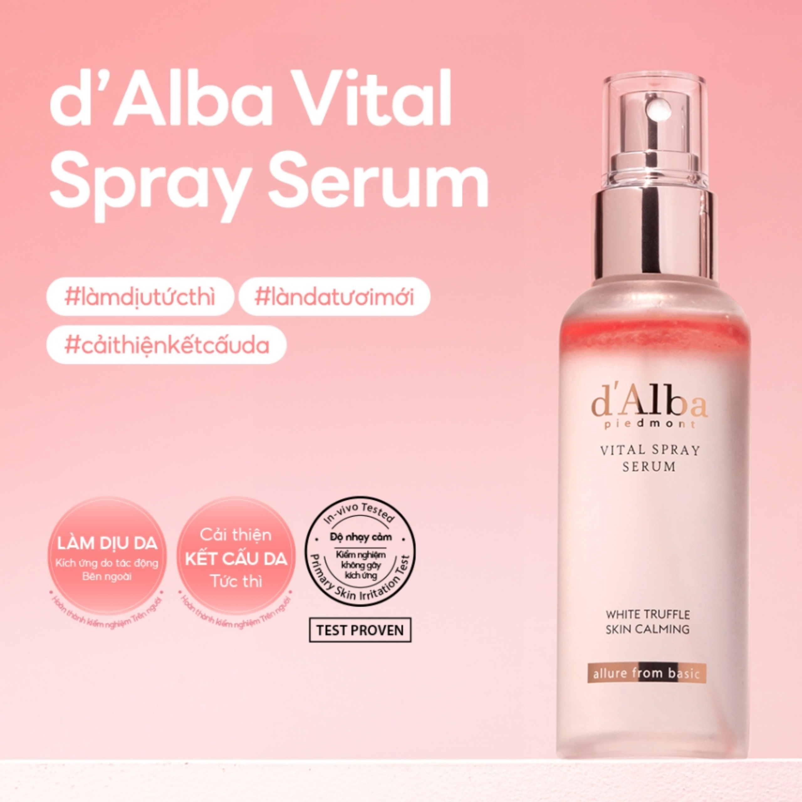 Serum dạng xịt D'Alba Vital Spray Serum 100ml - Ảnh 4