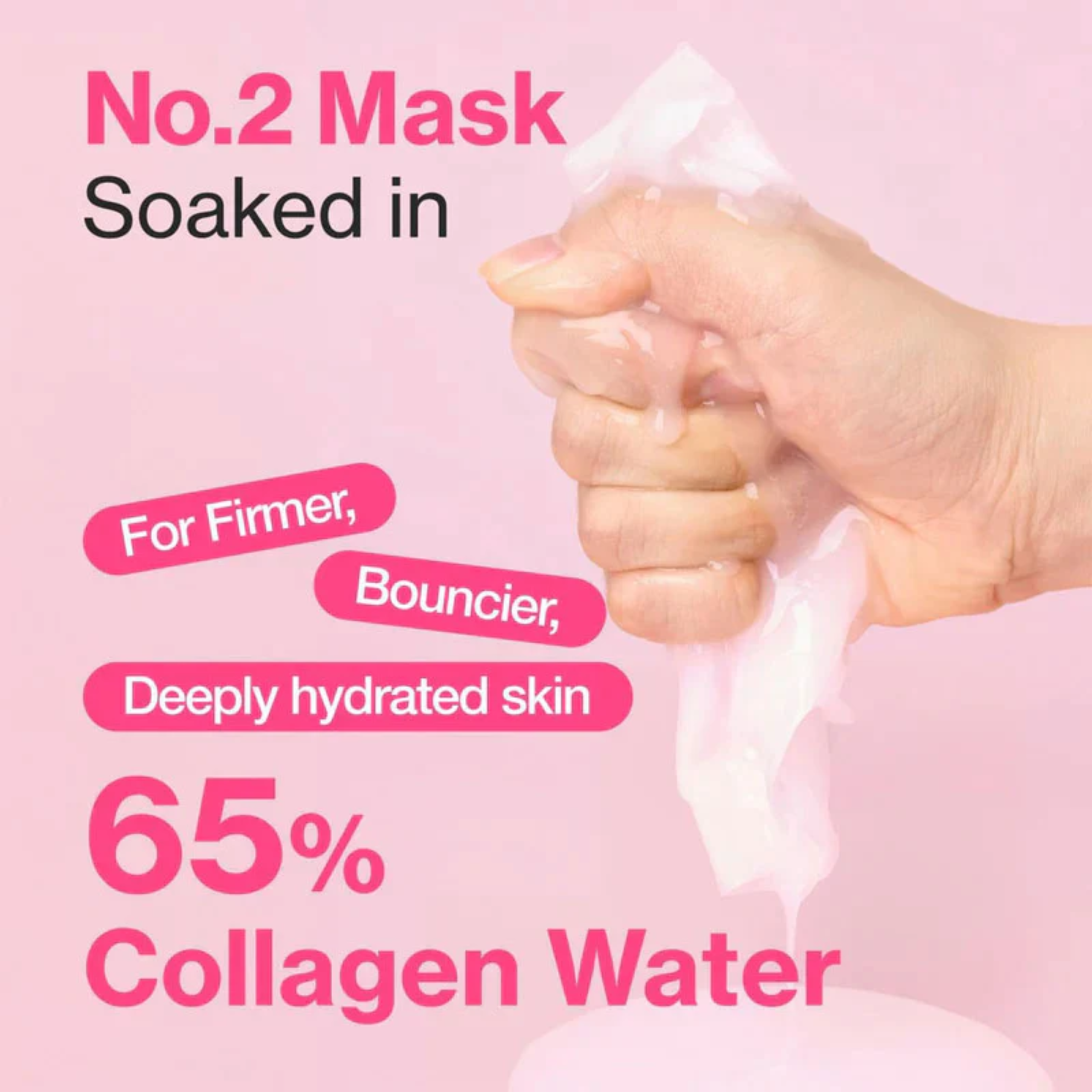 Mặt nạ numbuzin No.2 Rose PDRN Collagen Plumping Sheet Mask 33ml - Ảnh 6