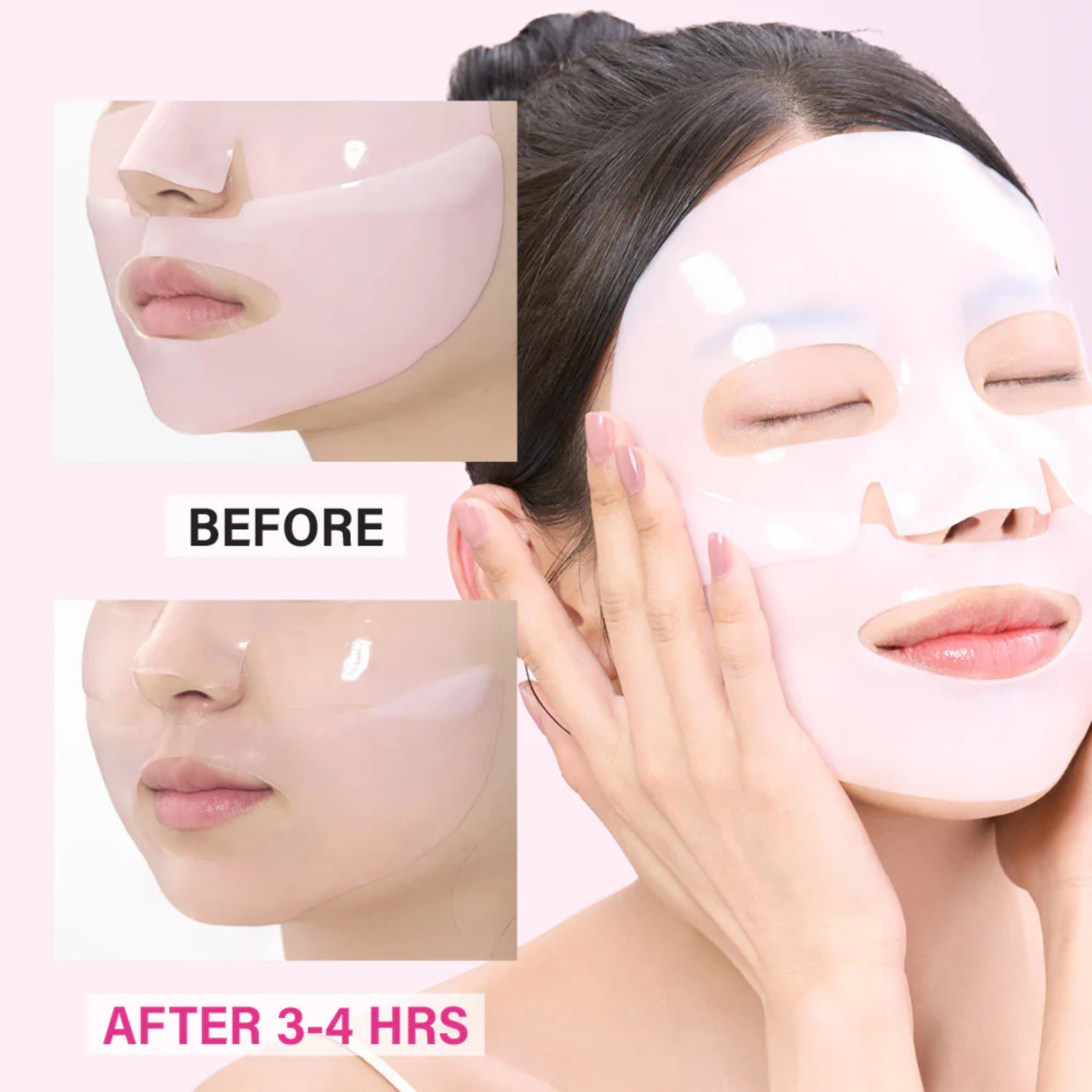 Mặt nạ numbuzin No.2 Rose PDRN Collagen Plumping Sheet Mask 33ml - Ảnh 4