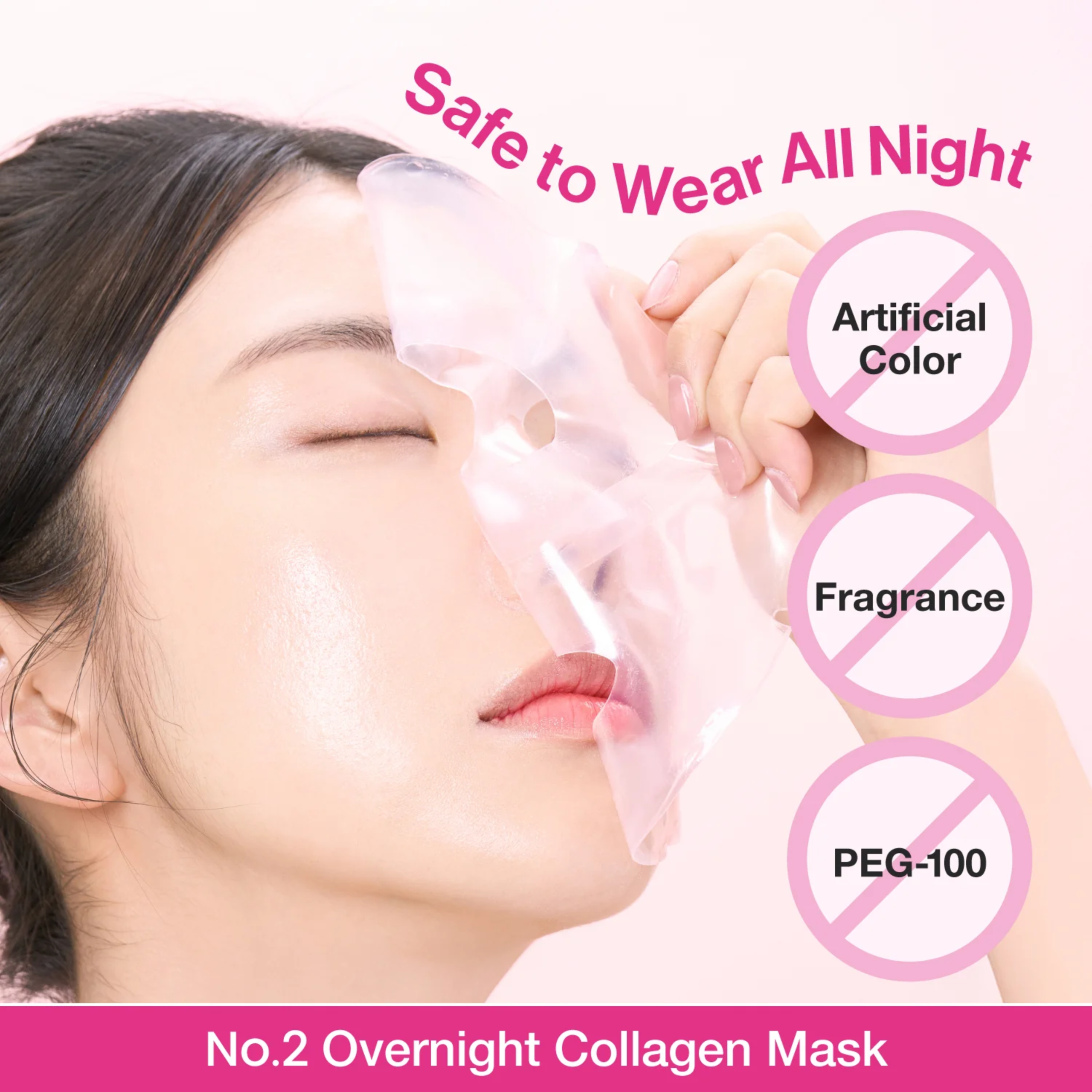 Mặt nạ numbuzin No.2 Rose PDRN Collagen Plumping Sheet Mask 33ml - Ảnh 3