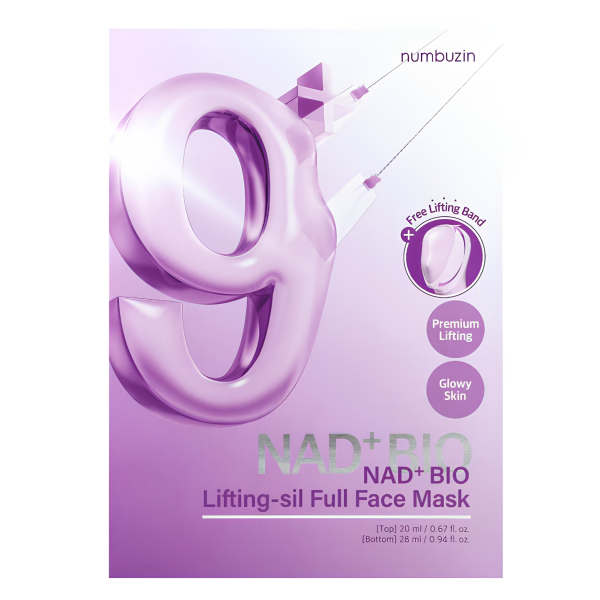 Mặt nạ Numbuzin No.9 NAD+ BIO Lifting-sil Full Face Mask 48ml