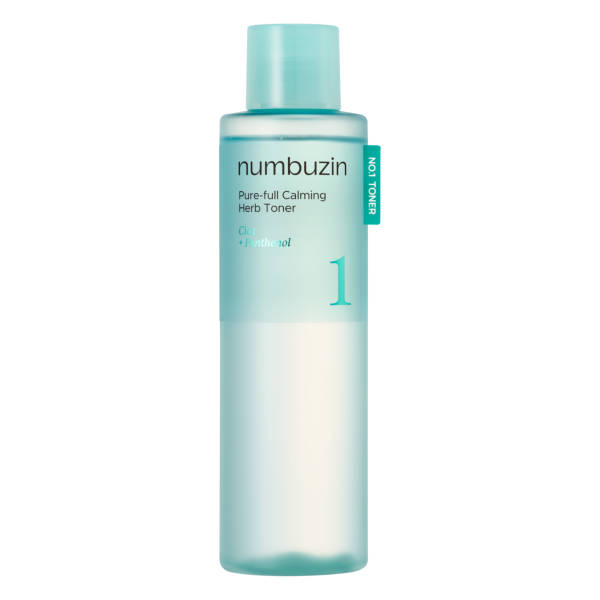 Nước hoa hồng Numbuzin No.1 Pure-Full Calming Herb Toner 300ml