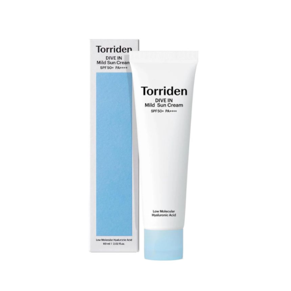 Kem Chống Nắng Torriden Dive-In Mild Suncream SPF 50+ PA++++ 60ml