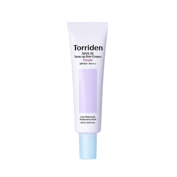 Kem Chống Nắng Torriden Dive-In Tone Up Sun Cream Purple SPF 50+ PA++++ 60ml