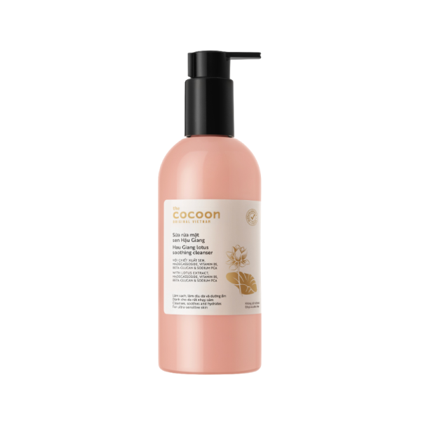 Sữa rửa mặt Cocoon sen Hậu Giang 310ml