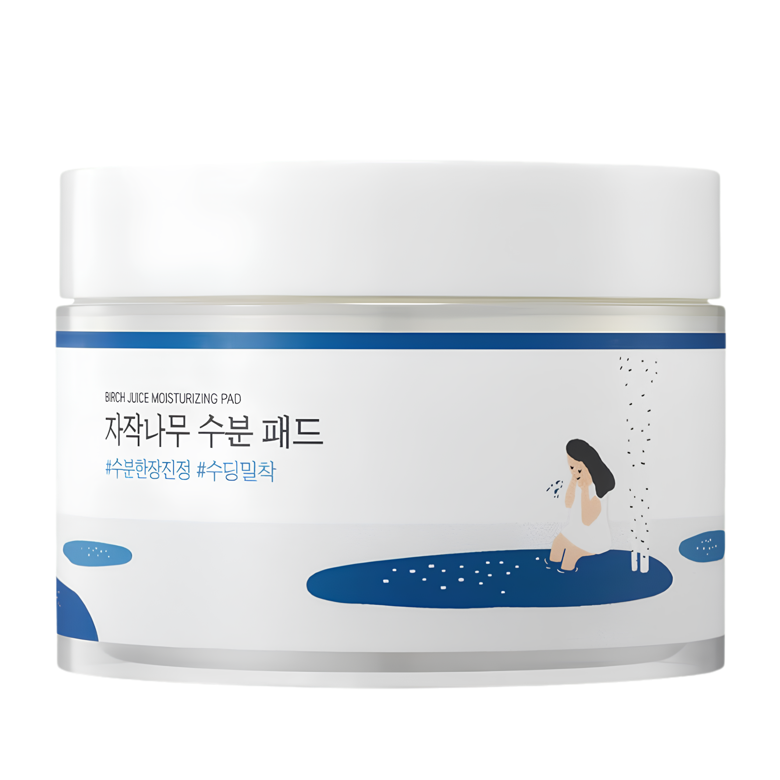 Toner Pad Round Lab Birch Juice Moisturizing Pad 80 pads 150g