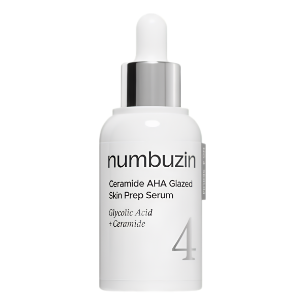 Tinh chất tẩy da chết Numbuzin No.4 Ceramide AHA Glazed Skin Prep Serum 30ml