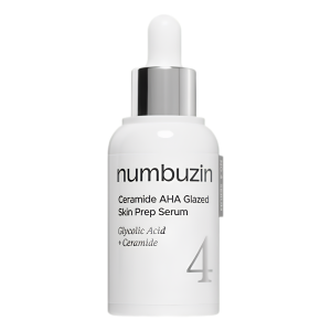 Tinh chất tẩy da chết Numbuzin No.4 Ceramide AHA Glazed Skin Prep Serum 30ml