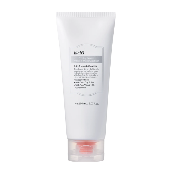 Sữa rửa mặt Klairs Freshly Juiced Vitamin Mask Cleanser 150ml