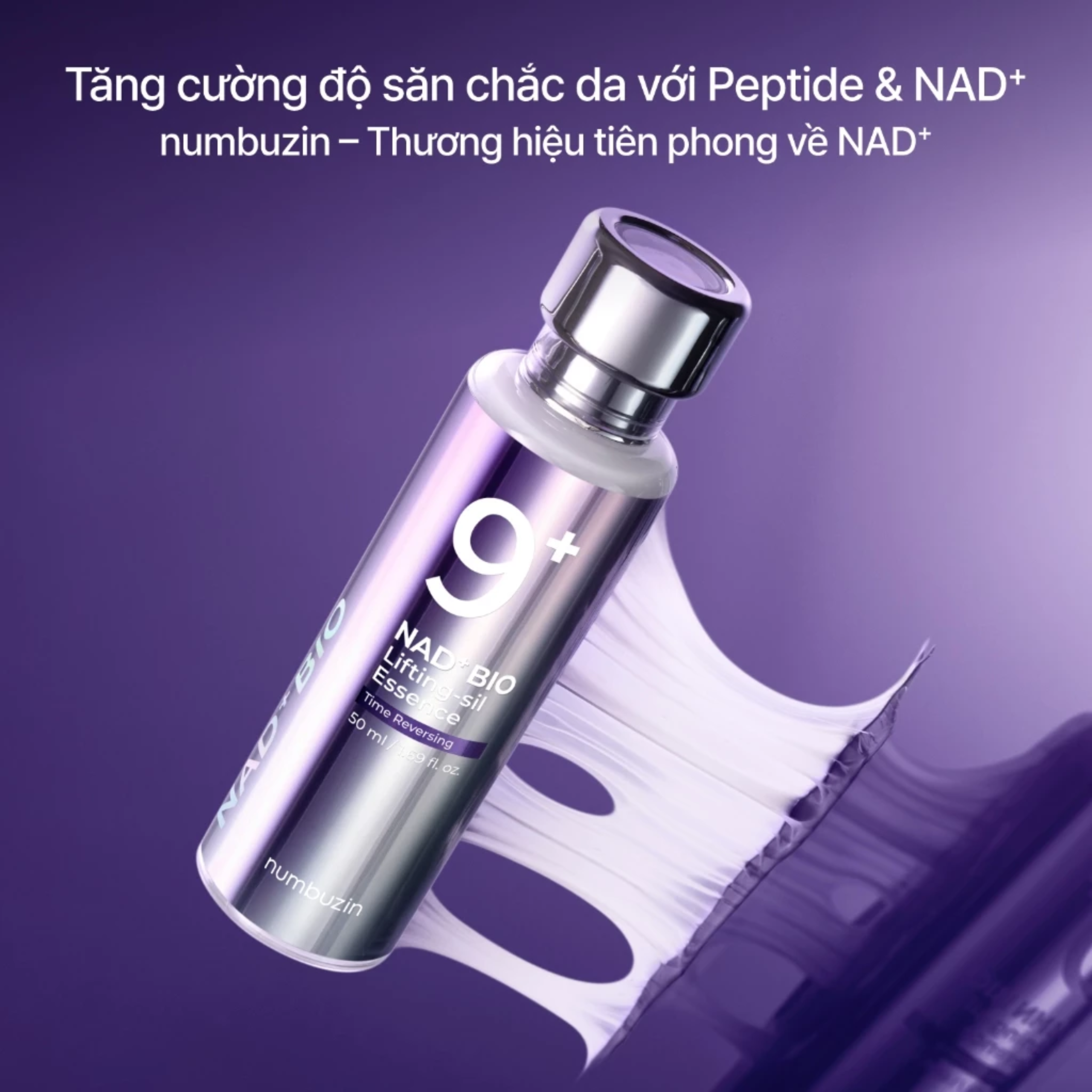 Tinh chất Numbuzin No.9 NAD+ BIO Lifting-sil Esssence 50ml - Ảnh 2