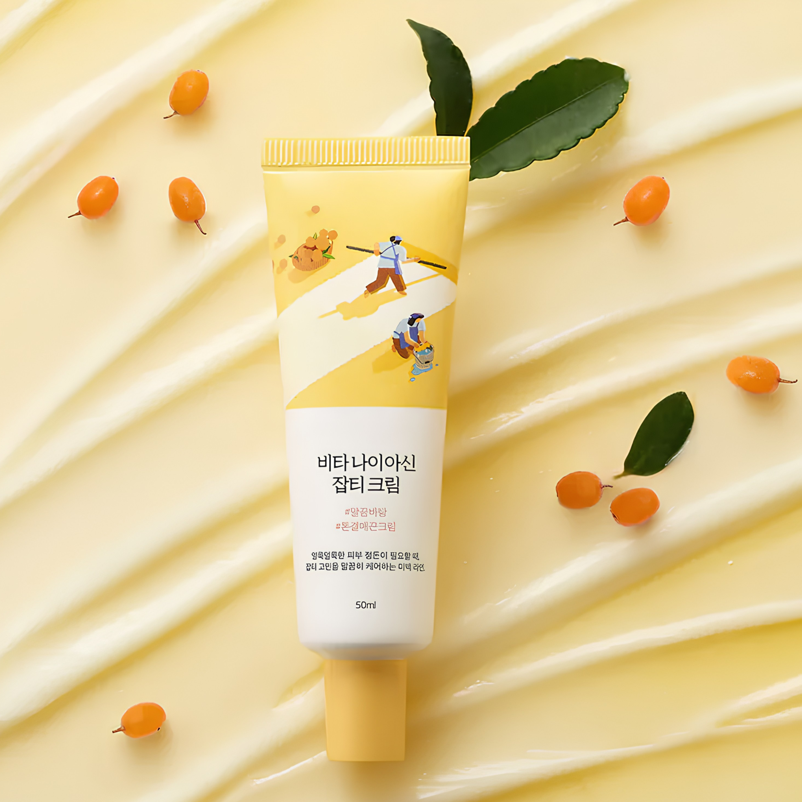 Kem dưỡng Round Lab Vita Niacinamide Dark Spot Cream 50ml - Ảnh 3