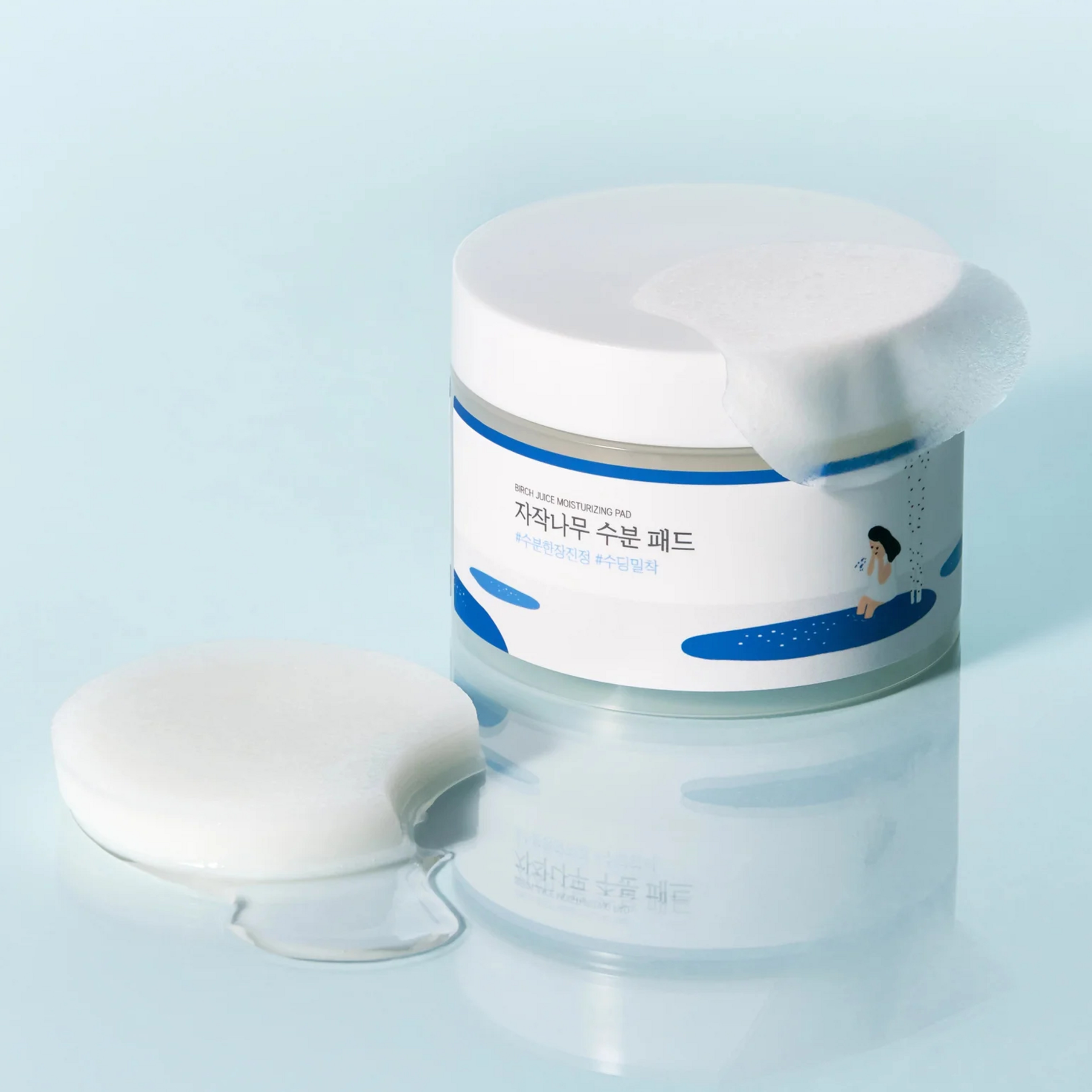 Toner Pad Round Lab Birch Juice Moisturizing Pad 80 pads 150g - Ảnh 3