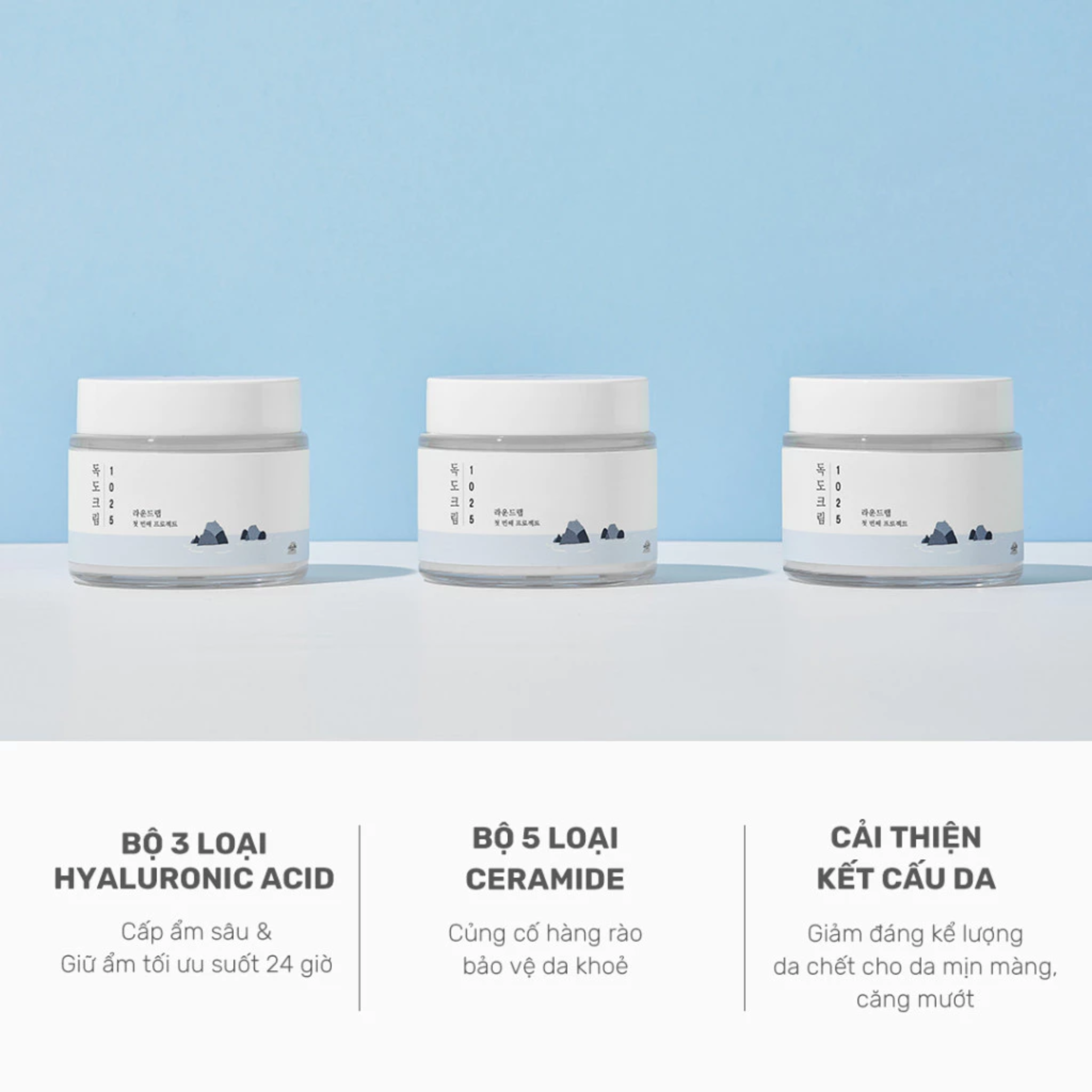 Kem dưỡng Round Lab 1025 Dokdo Cream 80ml - Ảnh 4