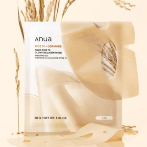 Mặt nạ thạch Anua Rice 70 Glow Collagen Mask 38g