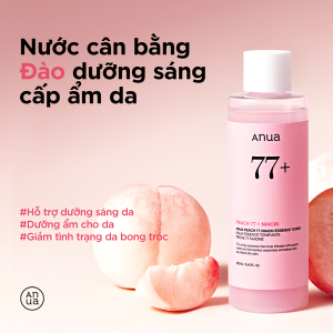 Nước hoa hồng Anua Peach 77 Niacin Essence Toner 250ml