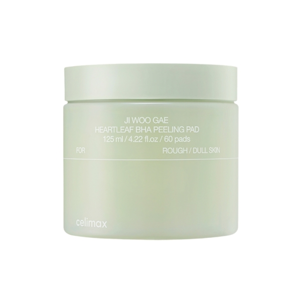 Toner Pad Celimax Ji Woo Gae Heartleaf BHA Peeling 125ml - 60 miếng