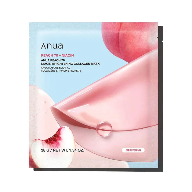 Mặt nạ thạch Anua Peach 70 Niacin Brightening Collagen Mask 38g