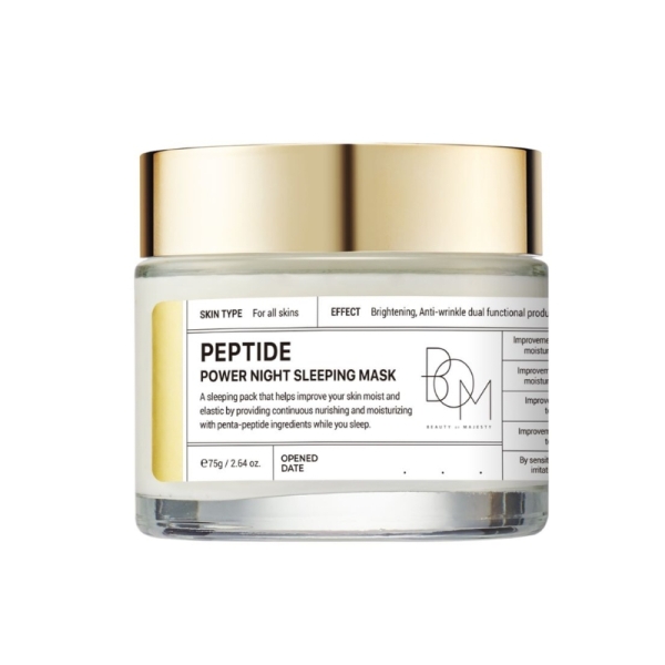 Mặt nạ ngủ BOM Peptide Power Night Sleeping Mask 75g