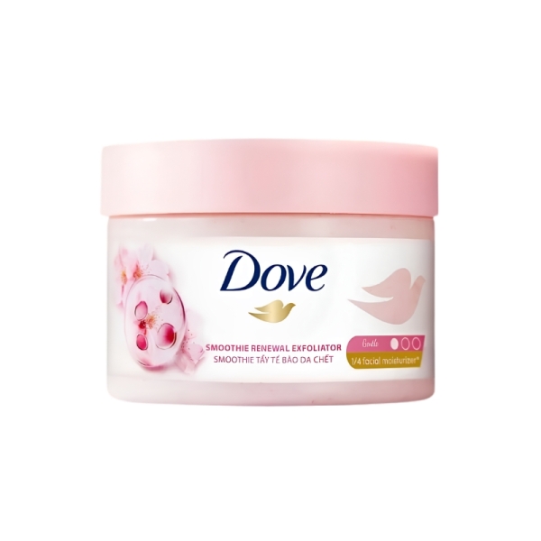 Tẩy da chết body Dove Hoa Anh Đào của Mỹ bản Trung 298g