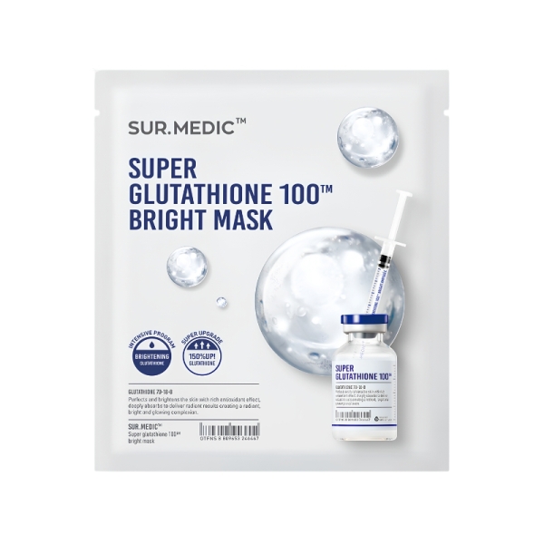 Mặt nạ Sur.medic Super Glutathione 100TM Bright Mask