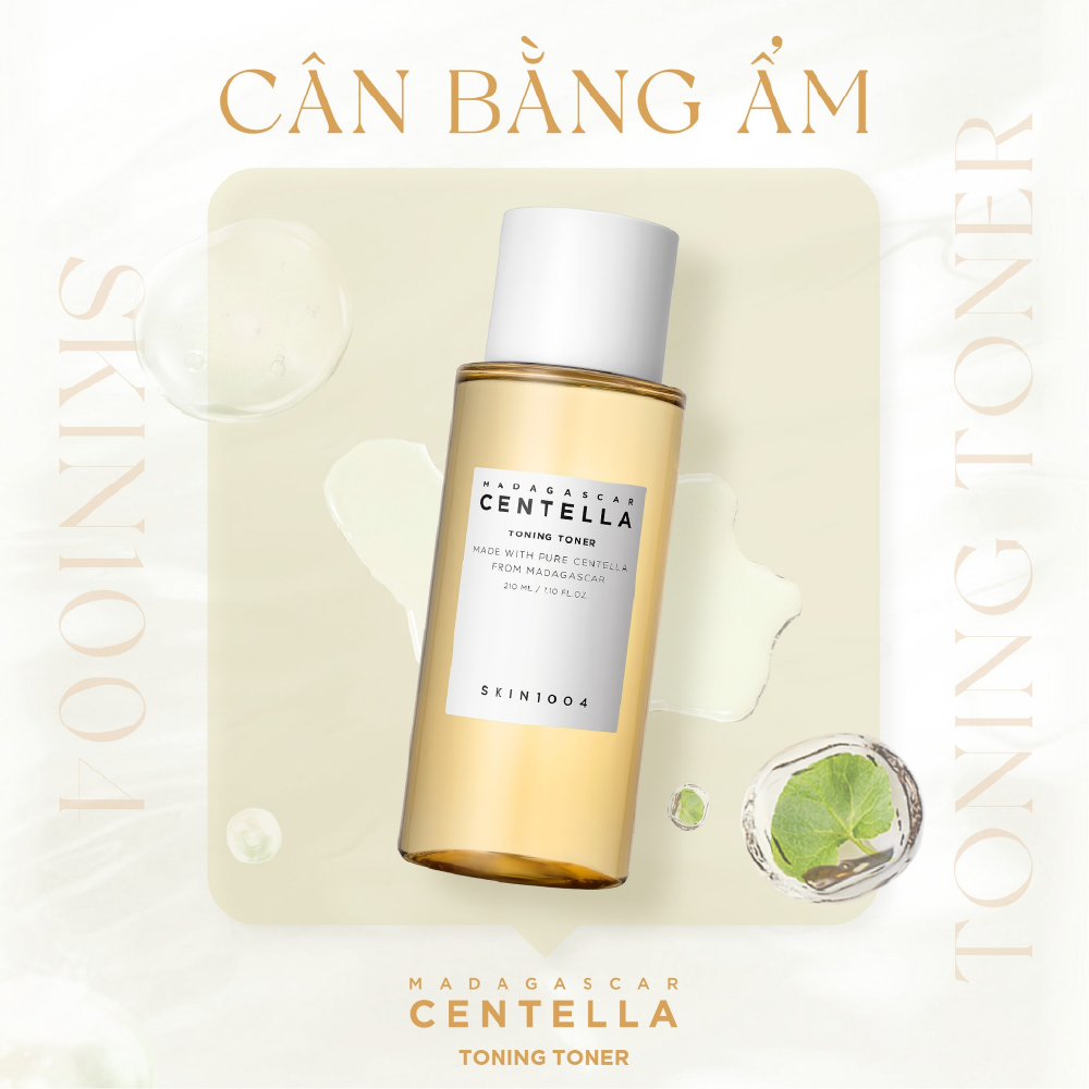 Nước hoa hồng skin1004 Madagascar Centella Toning Toner 210ml - Ảnh 2