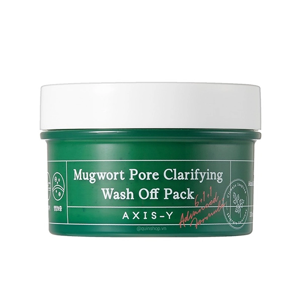 Mặt nạ đất sét AXIS-Y Mugwort Pore Clarifying Wash Off Pack 100ml