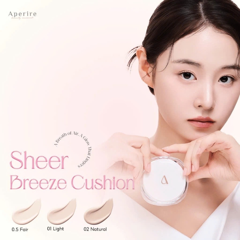 Phấn nước Aperire Sheer Breeze Cushion