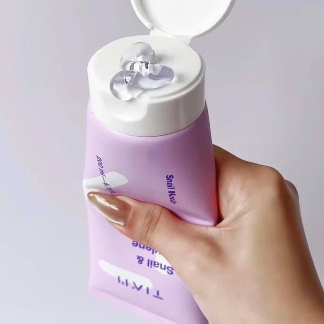 Sữa Rửa Mặt Tiam Snail & Azulene Low PH Cleanser 200ml - Ảnh 2