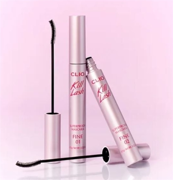 Mascara Clio Kill Lash Superproof Mascara Fine #01 Vanilla Black - Ảnh 2