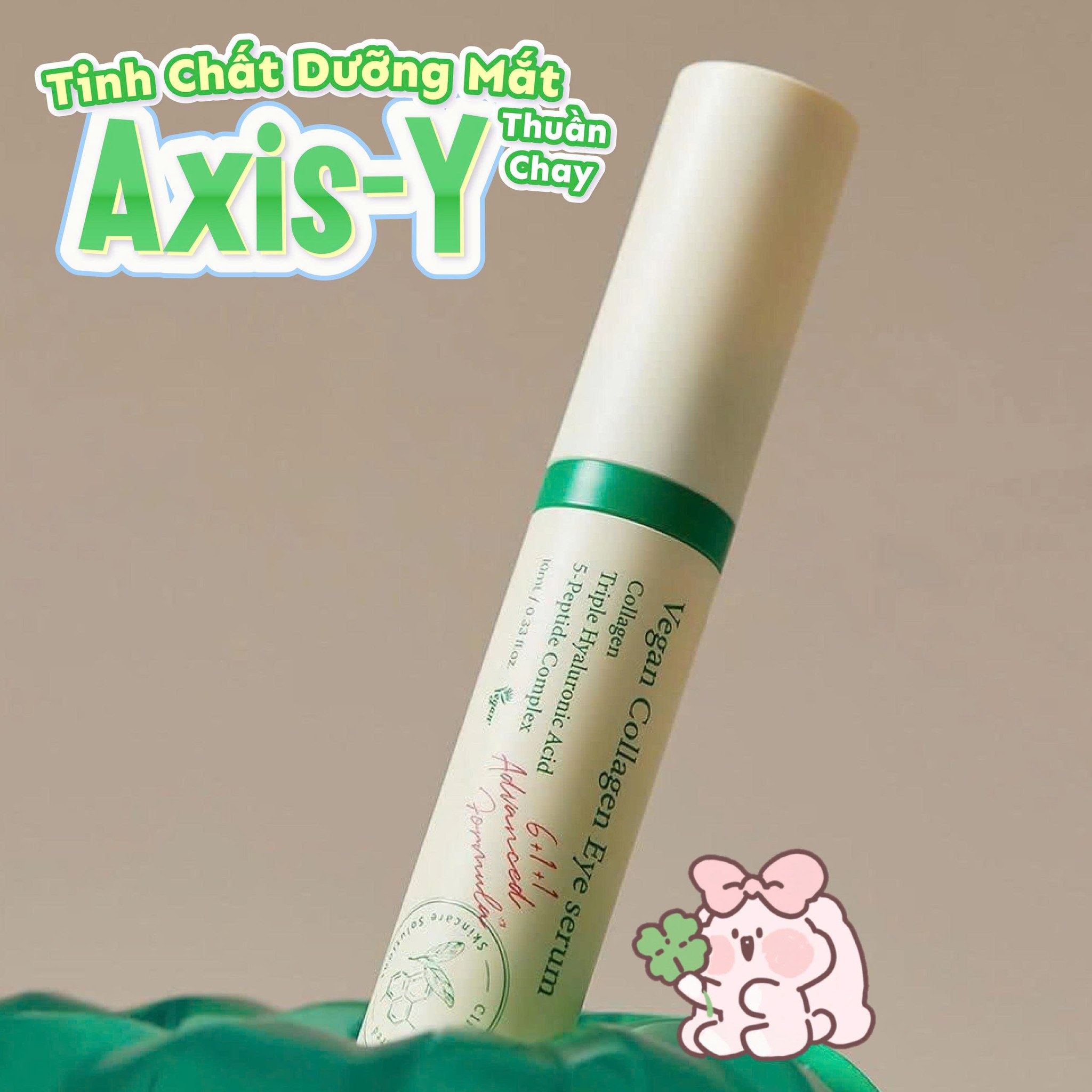 Tinh chất dưỡng mắt AXIS-Y Vegan Collagen Eye Serum 10ml - Ảnh 2