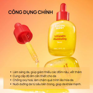 Serum EQQUALBERRY Vitamin Illuminating 30ml