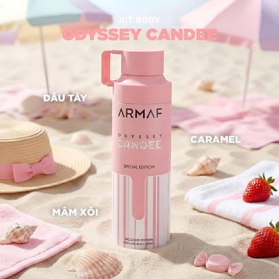 Xịt thơm ARMAF Odyssey Candee Special Edition 200ml - Ảnh 2