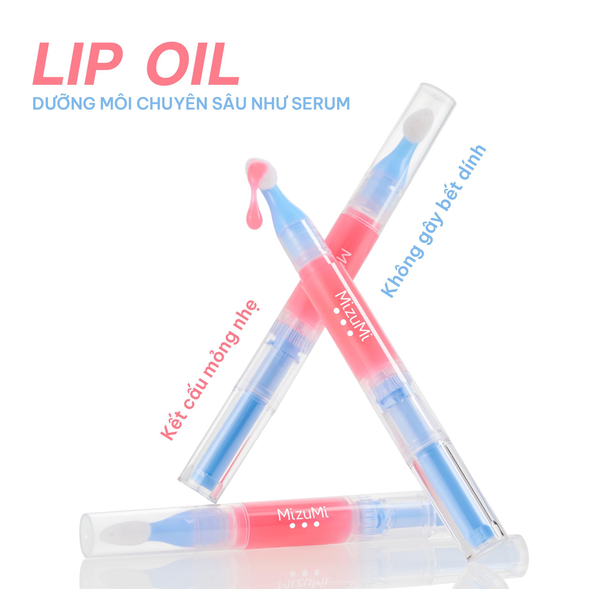 Serum dưỡng môi Mizumi Lip Oil Serum 1.6g - Ảnh 3