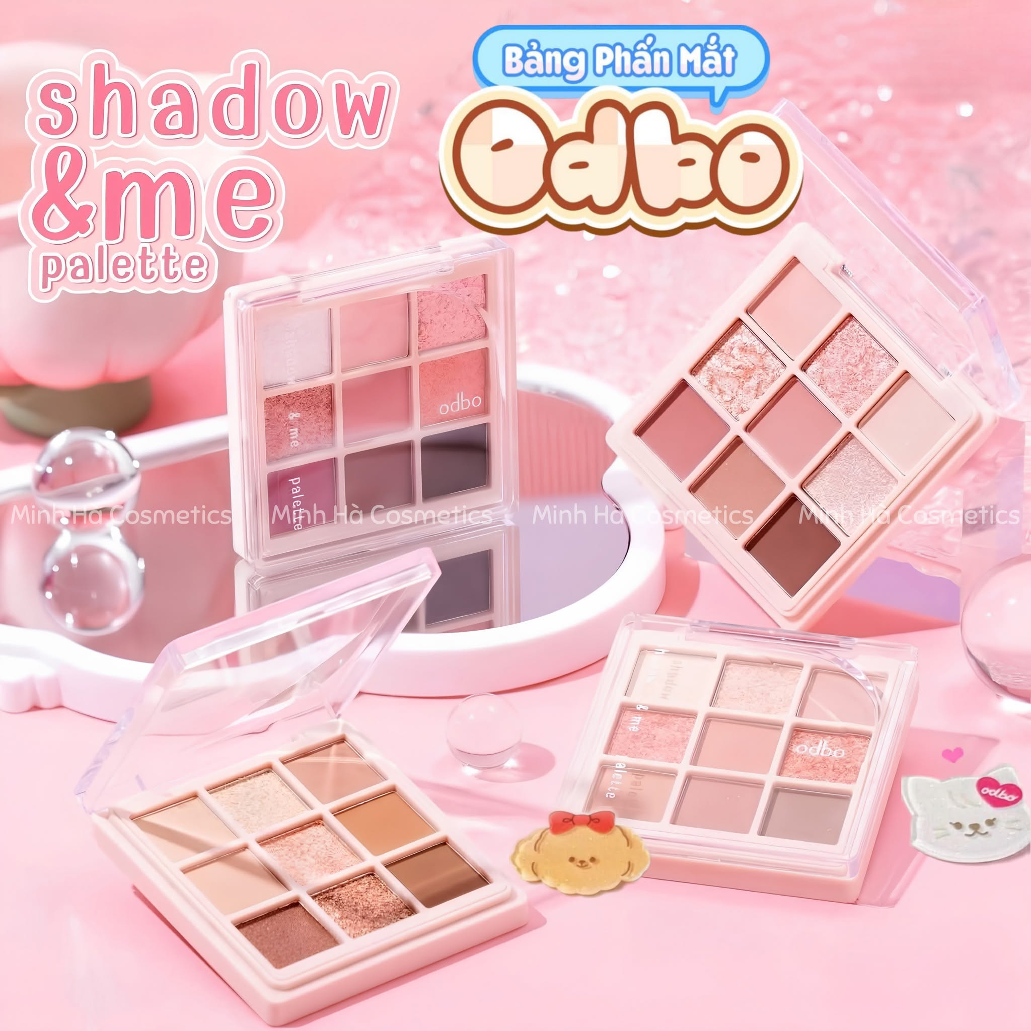 Phấn mắt 9 ô Odbo Shadow & Me Palette OD2014 - Ảnh 2