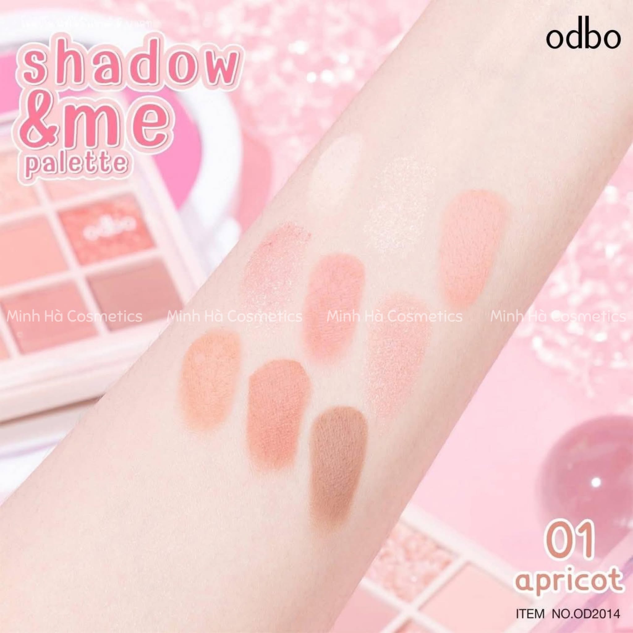 Phấn mắt 9 ô Odbo Shadow & Me Palette OD2014 - Ảnh 4