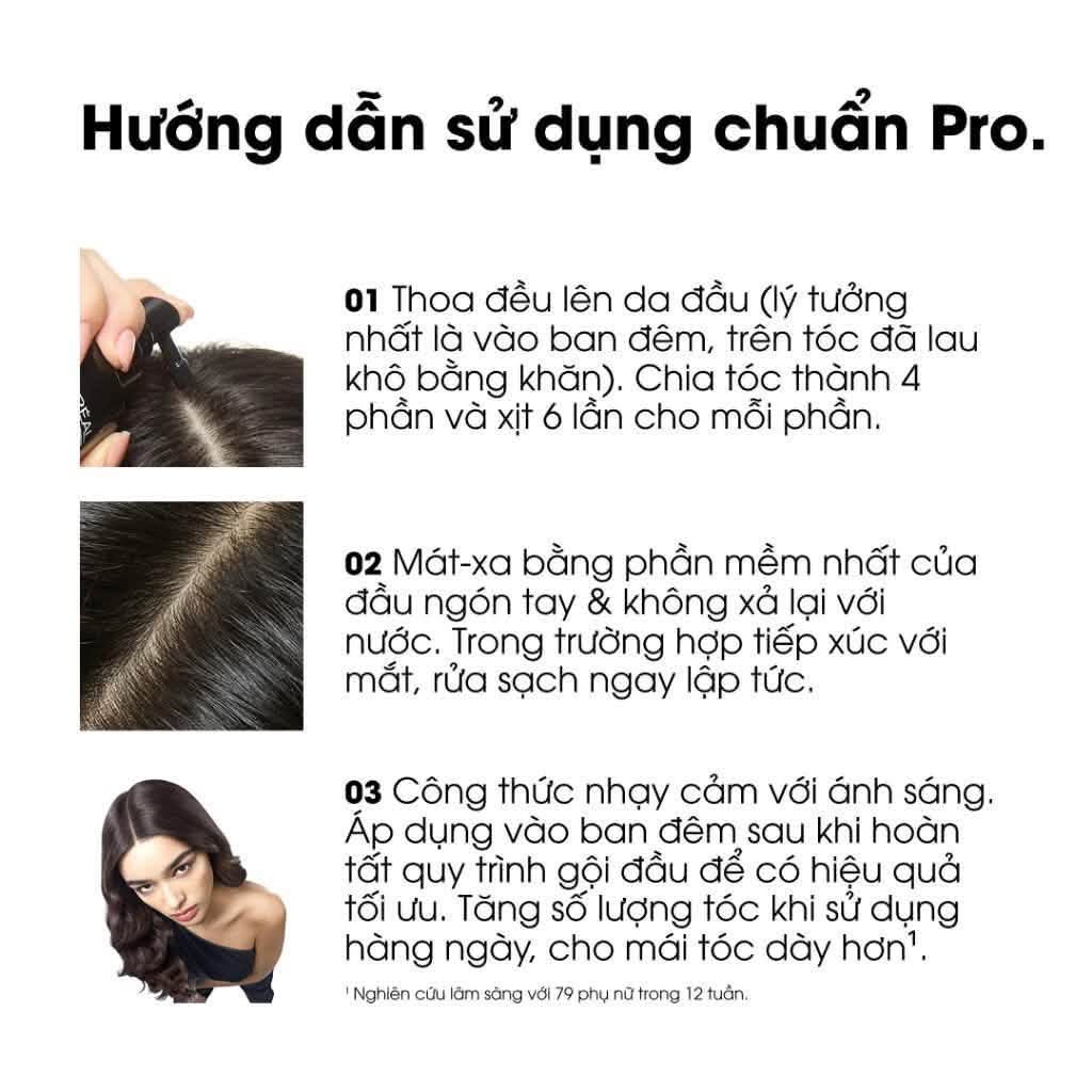 Tinh dầu dưỡng tóc Loreal Paris Professionnel Serioxyl Advanced 90ml - Ảnh 4