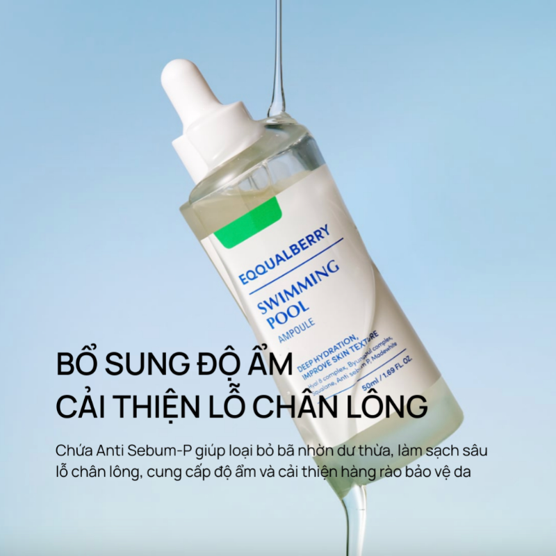 Tinh chất EQQUALBERRY Swimming Pool Ampoule 50ml - Ảnh 4