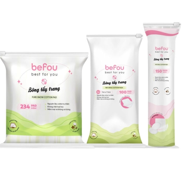 Bông tẩy trang Befou