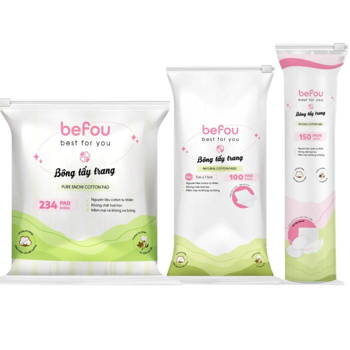 Bông tẩy trang Befou