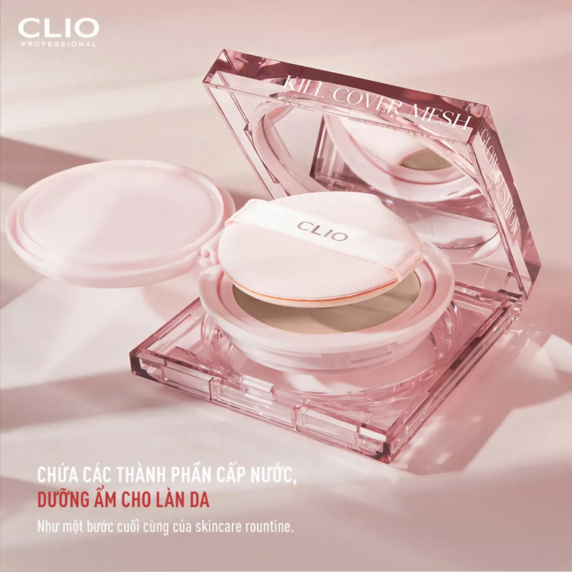 Phấn nước Clio Kill Cover Mesh Glow Cushion SPF50+ PA++++ - Ảnh 3