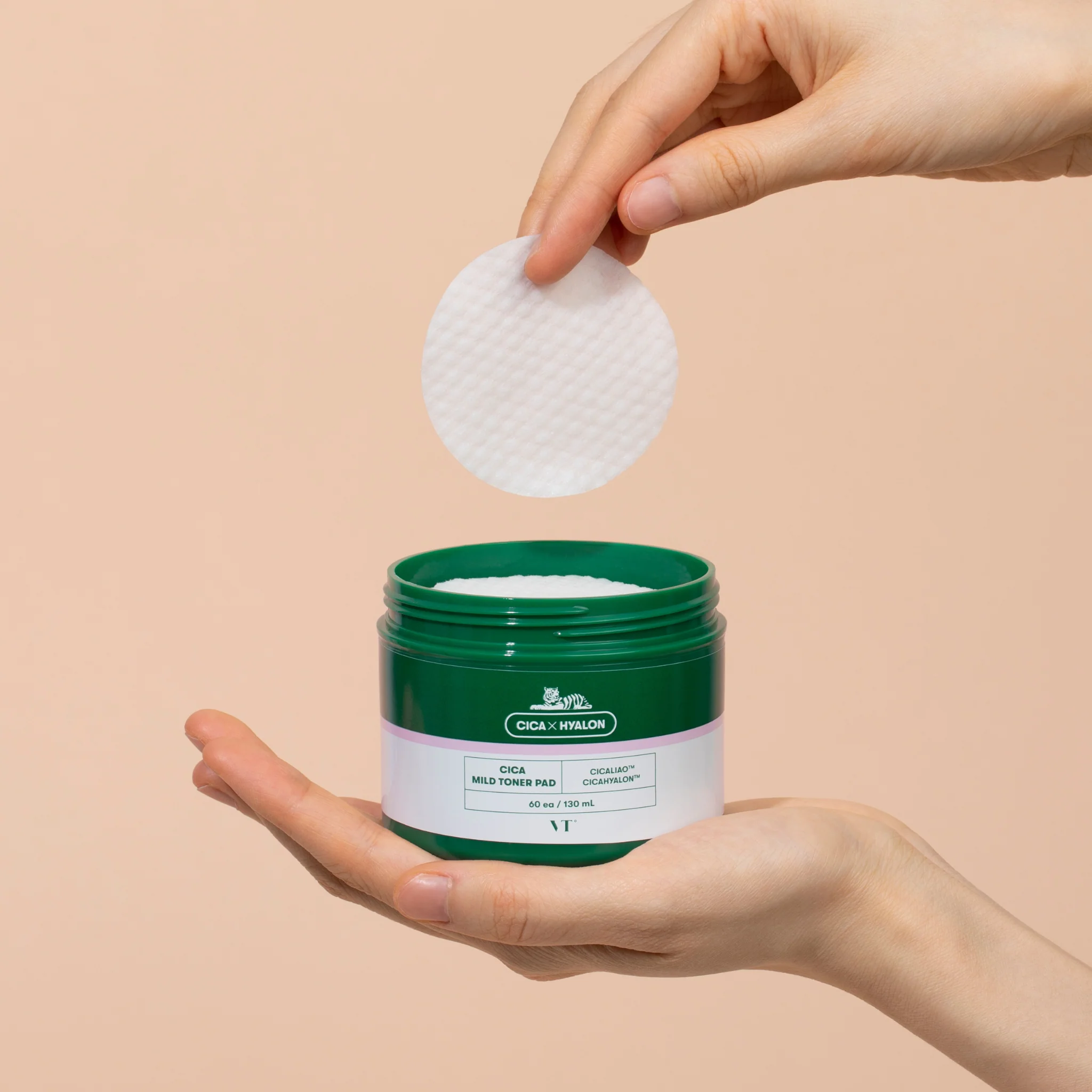 Toner Pad VT Cosmetics Cica Mild - Ảnh 2