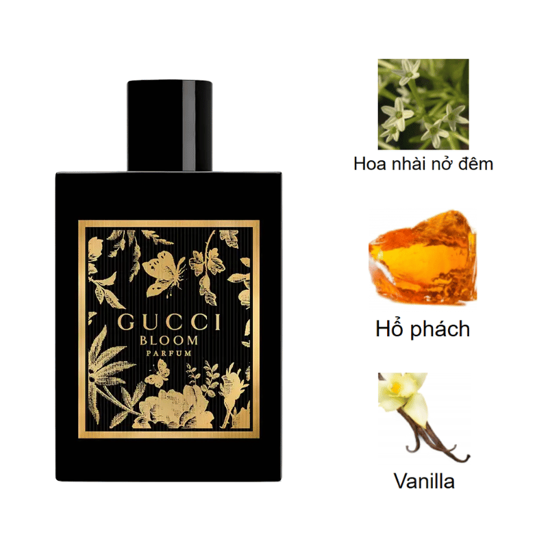 Nước hoa Gucci Bloom Parfum EDP 100ml - Ảnh 3