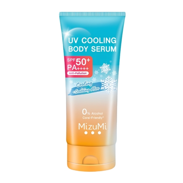 Dưỡng thể chống nắng MizuMi UV Cooling Body Serum 165ml (Soothing Aloe)